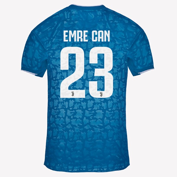 Maillot Football Juventus NO.23 Emre Can Third 2019-20 Bleu